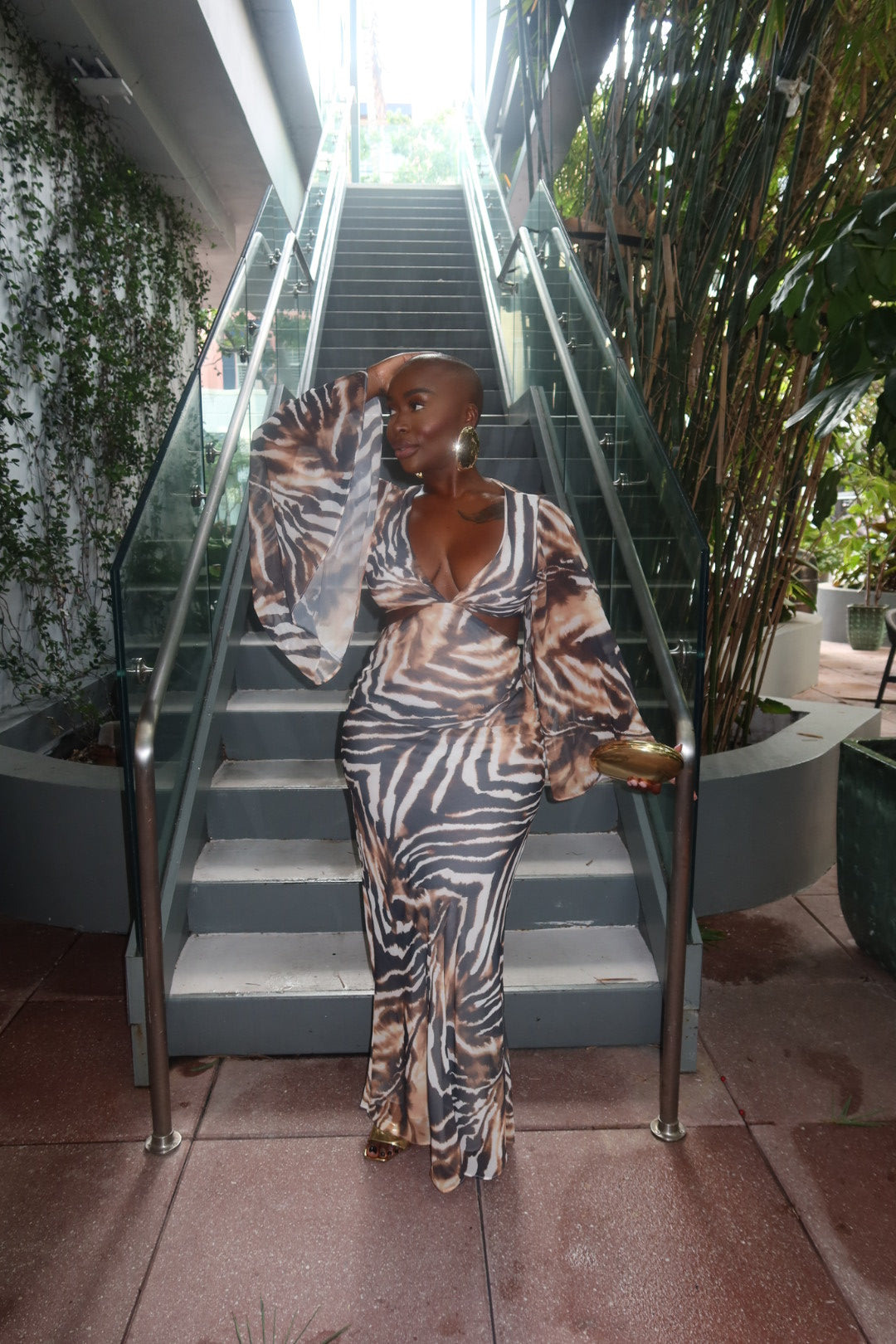 THE SAFARI MUSE MAXI DRESS